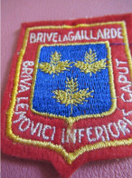 Ecusson Tissu Ancien /BRIVE La Gaillarde / Corrèze/ Vers 1960- 1980                       ET678 - Patches