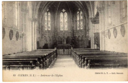 76 / CLERES - Intérieur De L'Eglise - Clères