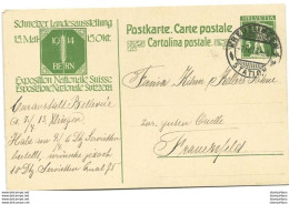 162 - 15 - Entier Postal Avec Cachet à Date"Kreuzlingen Station  1913 - Stamped Stationery