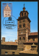 ESPAÑA (2023) Carte Maximum Card - EXFILNA JUVENIA 2023 - Catedral De Teruel, Torre Mudéjar - Cathedral, Cathédrale - Cartes Maximum