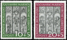 Bundesrepublik Deutschland, 1951, 139-40, Postfrisch - Sonstige & Ohne Zuordnung