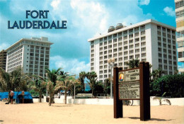 73951922 Fort_Lauderdale_Florida_USA Beach With The Sheraton Yankee Trader In Ba - Other & Unclassified