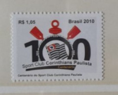 BRESIL BRASIL  2010  MNH**   FOOTBALL FUSSBALL SOCCER CALCIO VOETBAL FUTBOL FUTEBOL FOOT FOTBAL - Unused Stamps