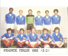 FOOTBALL - Equipe De France - France- Italie 1982 '2-0)  (125340) - Calcio