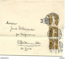 27 - 48 - Entier Bande De Journal Avec Affranchissement Complémentaire - 1915 - Enteros Postales