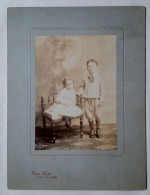 Photographie - Portrait De Deux Enfants. - Anonymous Persons