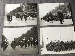 Photos Défilé Militaire 11 Novembre 1944 Paris - Documenten