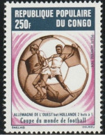 THEMATIC SPORT: WORLD FOOTBALL CHAMPIONSHIP 1974.  WEST GERMANY  WINNER    -   CONGO - 1974 – Alemania Occidental