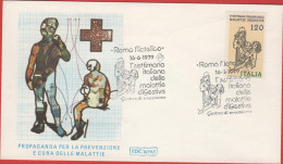 ITALIA - ITALIE - ITALY - 1979 - Propaganda Per La Prevenzione E La Cura Delle Malattie Digestive - FDC Roma - FDC