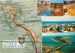 ILE DE NOIRMOUTIER . CP Multivues. - Ile De Noirmoutier