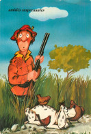 Amitiés Surprenantes .  Humour Chasse Chasseurs . CP 9362/2 - Humor