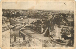 LA ROCHELLE .  Vue Panoramique Prise De La Tour St-Nicolas . Bassin à Flot - La Rochelle