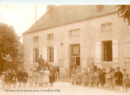 FIXIN .  Sortie D'école Devant La Mairie .   (réédition ATLAS) - Sonstige & Ohne Zuordnung