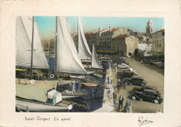 SAINT TROPEZ . Le Quai . ( Voitures Anciennes ) - Saint-Tropez