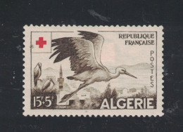 N° 344 NEUF* MH, COTE 10,00€, ALGERIE, 1957 - Neufs