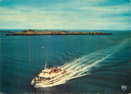 LES ILES CHAUSEY . La Belle Malouine ( Bateau ). - Autres & Non Classés