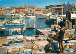 SAINT TROPEZ . Sur Le Port . Le Montmartre Tropézien - Saint-Tropez