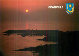 GRANVILLE . Coucher De Soleil Sur La Pointe Du Roc - Granville