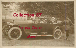 AUTOMOBILE TORPEDO  PEUGEOT Type 159 De 1919 < CARTE PHOTO RARE < VOITURE -- AUTO -- CAR - Passenger Cars