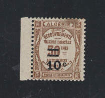 TAXE N°21  NEUF** MNH, COTE 10,00€, ALGERIE, 1926/32 - Impuestos