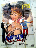 Affiche Ciné Orig CHASTE SUZANNE Diaz MARUJA French CANCAN 120X160 1963 Illu Mascii - Plakate & Poster