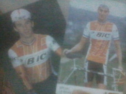 CYCLISME  - WIELRENNEN- CICLISMO : 2 CARTES BIC De PAGNIER Et LE BRAS - Wielrennen