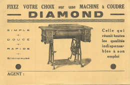 Buvard Machine à Coudre DIAMOND Couture - O