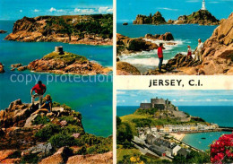 73783045 Jersey  UK Panorama Mont Ourgueil Castle  - Andere & Zonder Classificatie