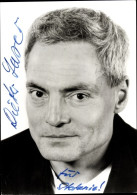 CPA Schauspieler Dieter Laser, Portrait, Autogramm - Attori