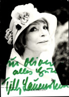 CPA Schauspielerin Tilly Lauenstein, Portrait, Autogramm - Actores
