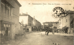 N81 - 38 - BEAUREPAIRE - Isère - Place Des Terreaux - Beaurepaire