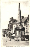 FRANCE: GOURNAY En BRAYE: Place Nationale, La Fontaine. 1936 - Gournay-en-Bray