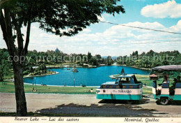 73782582 Montreal Quebec Beaver Lake Lac Des Castors Touristenbahn Montreal Queb - Unclassified