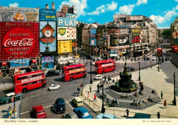 73782382 London__UK Piccadilly Circus Doppeldeckerbus - Sonstige & Ohne Zuordnung