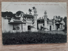 VIET-NAM INDOCHINE COCHINCHINE  TONKIN HANOI PAGODE DES FLEURS PRES DU JARDIN BOTANIQUE - Vietnam