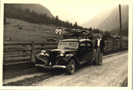 Photographie Photo Vintage Snapshot Amateur Automobile Voiture Auto  - Coches