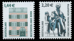 BRD BUND DS SEHENSWÜRDIGKEITEN Nr 2306-2307 Postfrisch S3E7D9E - Unused Stamps