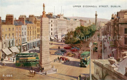 73782140 Dublin  Ireland UK Upper O Connell Street Valentines Post Card Traffic  - Autres & Non Classés