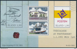 Mi Block 2 ** MNH Postal Service Independency - Ålandinseln