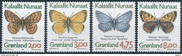 Mi 301-02x, 303y, 304x ** MNH Butterfly Schmetterling Papillon - Ongebruikt