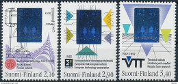 Mi 1175-77 MNH (**) Hologram Technology / Patent 150th Anniversary - EUREKA E! Σ! - VTT Technical Research Centre - Nuovi