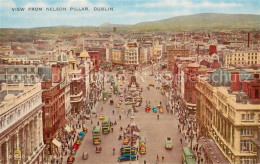 73782137 Dublin  Ireland UK View From Nelson Pillar Valentines Post Card  - Altri & Non Classificati