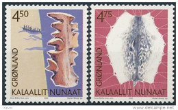 Mi 356-57 ** MNH Grenlandic Cultural Heritage - Ongebruikt