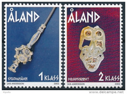 Mi 210-11 ** MNH Ice Age Findings Archaeology - Aland