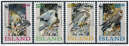 Mi 776-79  ** MNH WWF Gyrfalcon Falco Rusticolus Falcon Raptor Birds Of Prey - Ongebruikt