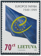 Mi 695 ** MNH Council Of Europe Conseil De L'Europe 50th Anniversary - Lituania