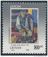 Mi 544 ** MNH CEPT Europa Modern Art Painting Antanas Gudaitis - Lituanie
