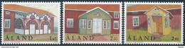 Mi 145-47 ** MNH Architecture Various Porch Porches Veranda - Ålandinseln