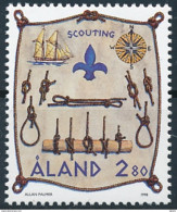 Mi 144 ** MNH Scouting Scout Pfadfinder - Ålandinseln
