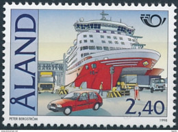 Mi 142 ** MNH NORDEN Maritime Transport Ferry Roll-on/roll-off Ro-ro Ship Isabella Viking Line - Ålandinseln